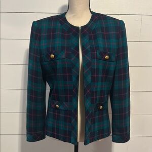 Vintage Henry Lee Plaid Women's Jacket